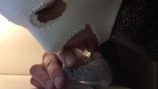 Sucking strap on, need some women