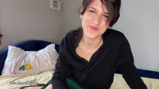 Cuck Husband Worships Hot Wife Stinky Feet - Sally Smiles