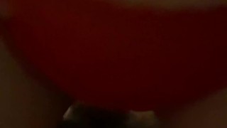 Hot College Babe Gets Cum On Her New Lingerie