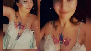 Body paint tease