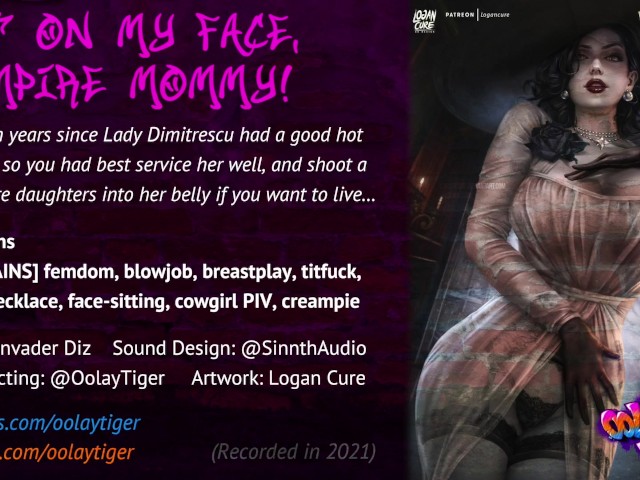 resident Evil] Lady Dimitrescu - Sit on My Face, Vampire Mommy! | Erotic  Audio Play by Oolay-Tiger - Videos Porno Gratis - YouPorn