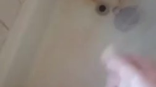Just washing my cock