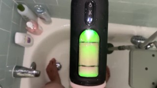 Sex toy in the shower