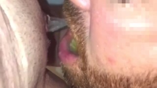 FEMDOM:Wife wanted to experience pissing into her husbands mouth. Now he craves her pee all the time