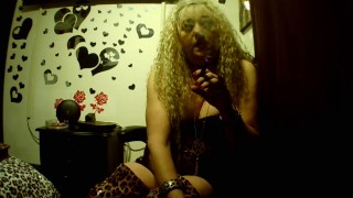 SMOKING CIGAR LEOPARD