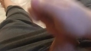 Jerking off my small soft cock