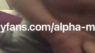 Straight British Builder Dad Wanking Hard