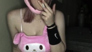 bunny big titty smoker 