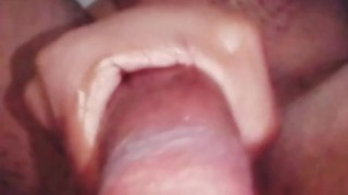 Dick Flash! Big Black South African Teen Cock jerking off, huge cumload. Suck my cock