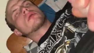 Husband jacking off