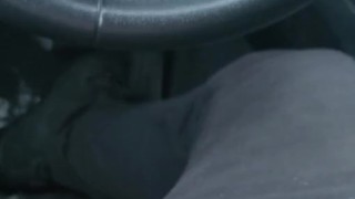 Quick edging in the car before work