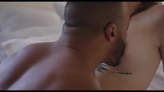 Hot shemale fucks guy mouth