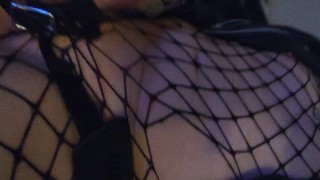 Stroking my cock