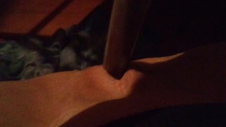 Chair Fuck #8, gonna redo this new angle on newer phone, I came hard!! Mmmm!