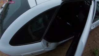 Had To Let a Stranger Fuck Me And Cum inside Me To Get Free Ride - POV & Creampie!