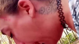 Hot Sloppy deepthroat blowjob