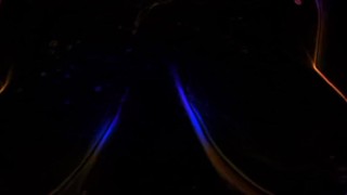 Sexy teen massaging big tits and nipples in the shower!