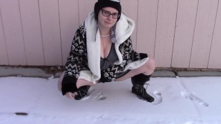 Peeing In The Snow Preview