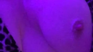 Big tited Milf having fun play with her pussy 
