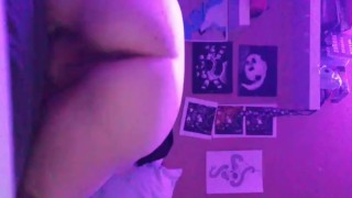 Some gaping fun after playing with toys