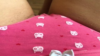 My Wet Pussy Dripping Juice - I Rub My Slimy Clit With my Wet Panties and Cum Twice - LiluWetPussy