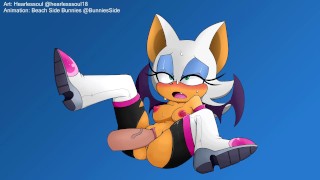 Sexy Rouge the Bat gets dicked