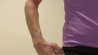 Eddie De Luca Gym Bathroom Jerking (ALMOST CAUGHT) [PREVIEW]