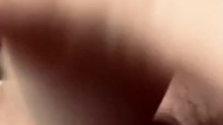 Shay makes herself squirt cum in her pink panties