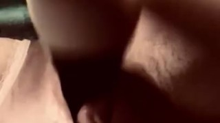 Shay makes herself squirt cum in her pink panties
