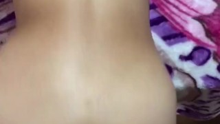 Latina Teen Slut Sucks Dick and Gets Her Tight Pussy Fucked (POV)