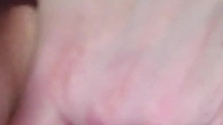 Making my tight pussy cum and squirt finger banging myself