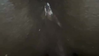 Juicy Black Bubble Butt Jock Hole Is Gaping While Taking A Load From BWC