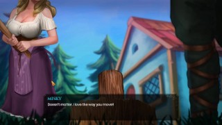 WHAT A LEGEND #42 - Bombshell Blonde Woodchopping