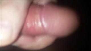 New Clear Fleshlight Gets Two Massive Creampies From Big Cock
