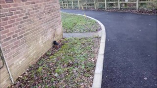 Water Station Public Car Park Risky Doggystyle
