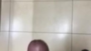 jacking off in airport bathroom 
