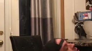 Hot fuck in the kitchen