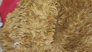 Fucking my best friend teddy bear in his tight ass without a condom (turn up the volume)