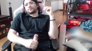 caught jerking off on webcam!