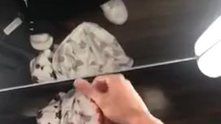 Teen Dumps Huge Load in Public Changing Room