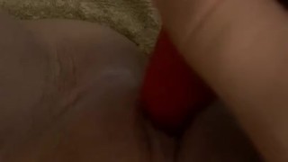 New mom squirting from vibrator part 1