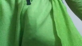 Dick Slanging freeballing after I nutted earlier 