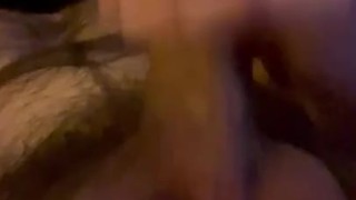 Snuck away from a family party to jerk off because I was so fuckin horny