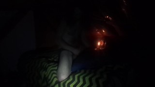 Will you play in the dark with my hard cock?