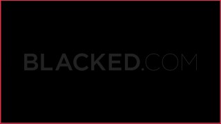 BLACKED Hot French girl gets DPed by two huge BBCs at party
