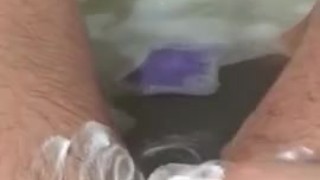 Washing my dick - HeidyWhite