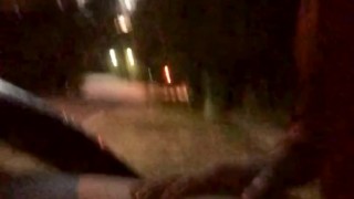 Быстрый публичный секс на автотрассе
