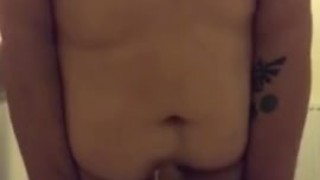 Quick bathtub orgasm (reupload)