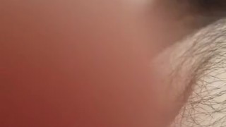 Latino peludo, pre-cum and cum