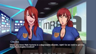 Futadom World - Visiting the police for ID renewal (8)